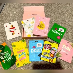 FACTORY Everyday Pearl Brightening Sheet Mask x12 bundle! Limited edition NWT